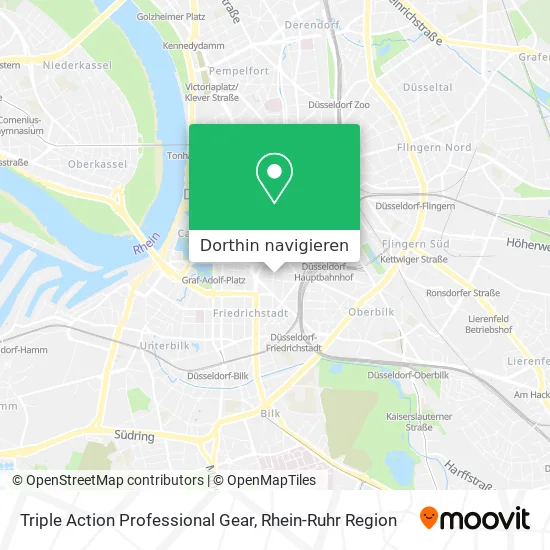 Triple Action Professional Gear Karte