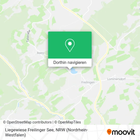 Liegewiese Freilinger See Karte