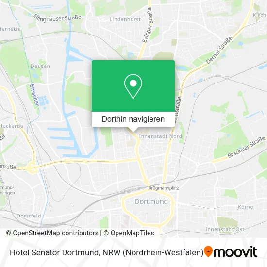 Hotel Senator Dortmund Karte