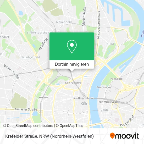 Krefelder Straße Karte
