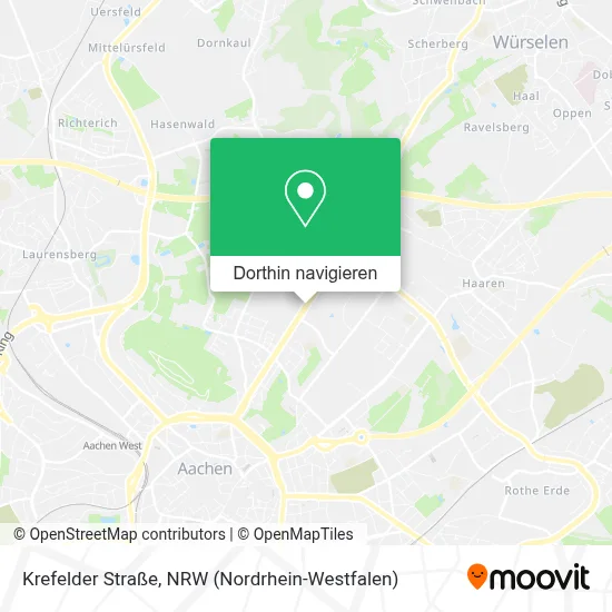 Krefelder Straße Karte