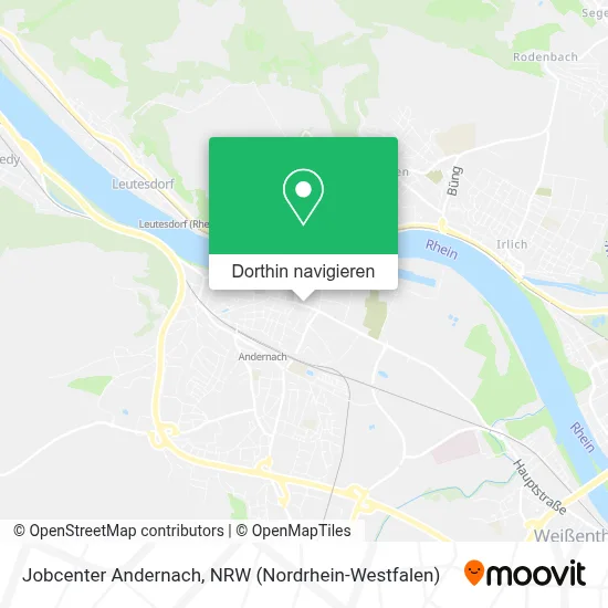 Jobcenter Andernach Karte