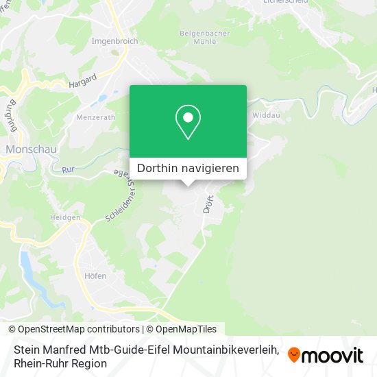 Stein Manfred Mtb-Guide-Eifel Mountainbikeverleih Karte