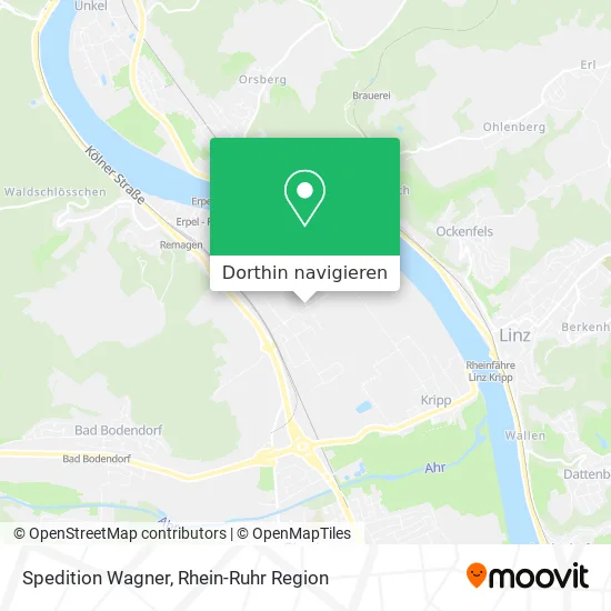 Spedition Wagner Karte