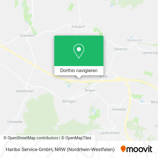 Haribo Service-GmbH Karte