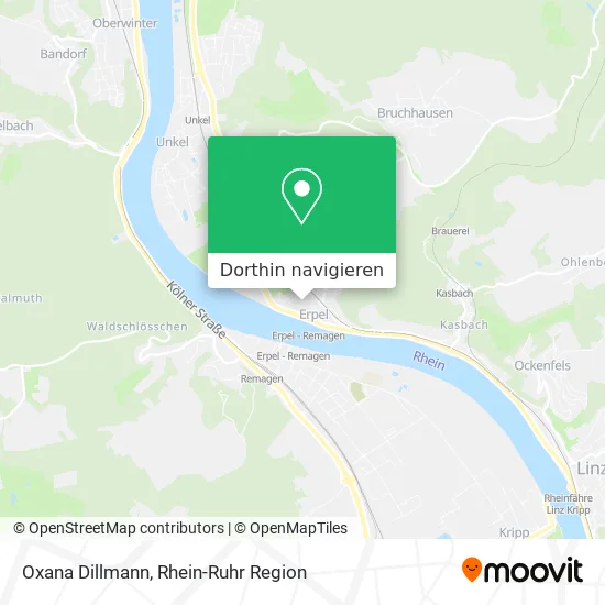 Oxana Dillmann Karte