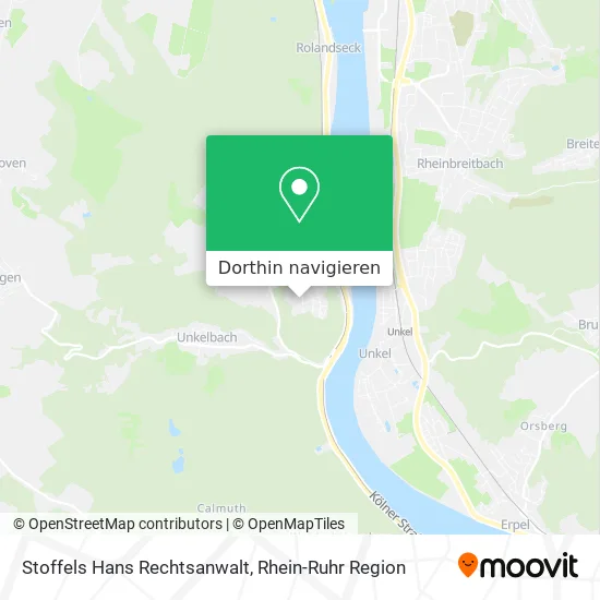 Stoffels Hans Rechtsanwalt Karte