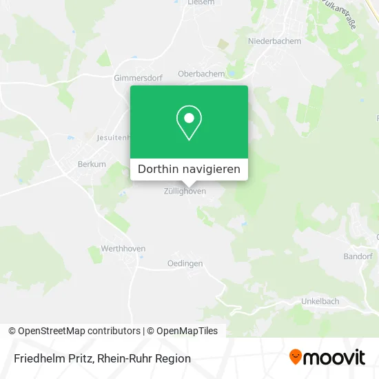 Friedhelm Pritz Karte