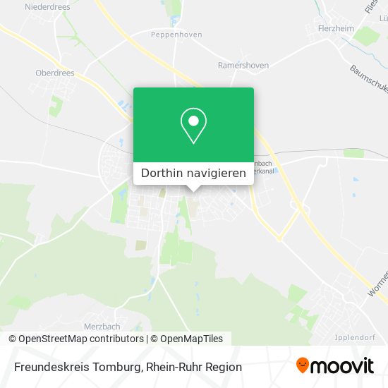 Freundeskreis Tomburg Karte