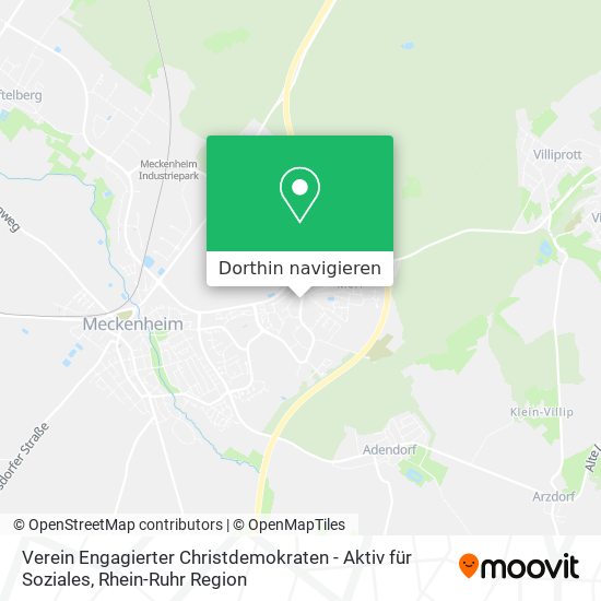 Verein Engagierter Christdemokraten - Aktiv für Soziales Karte