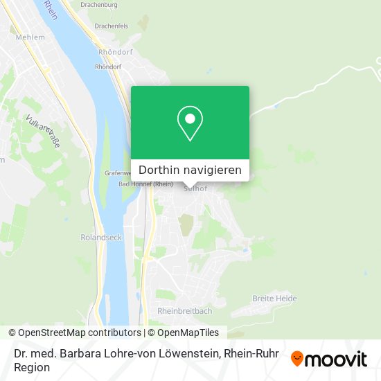 Dr. med. Barbara Lohre-von Löwenstein Karte