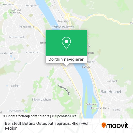 Bellstedt Bettina Osteopathiepraxis Karte
