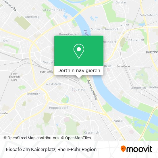 Eiscafe am Kaiserplatz Karte