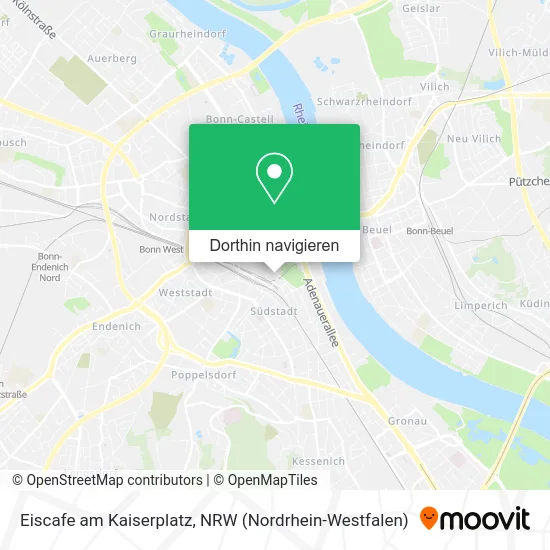 Eiscafe am Kaiserplatz Karte