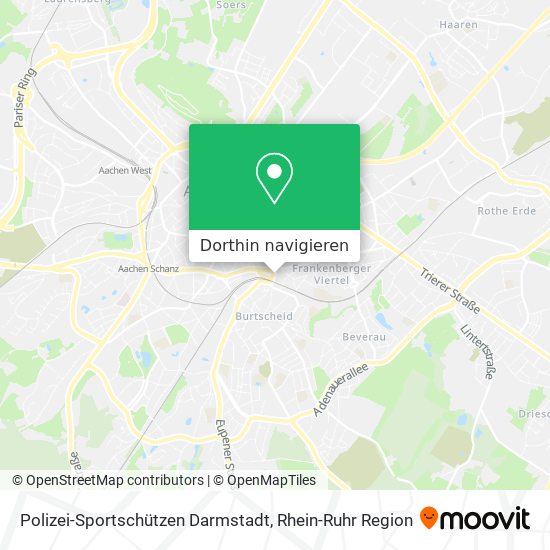 Polizei-Sportschützen Darmstadt Karte