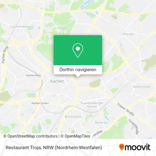 Restaurant Troja Karte