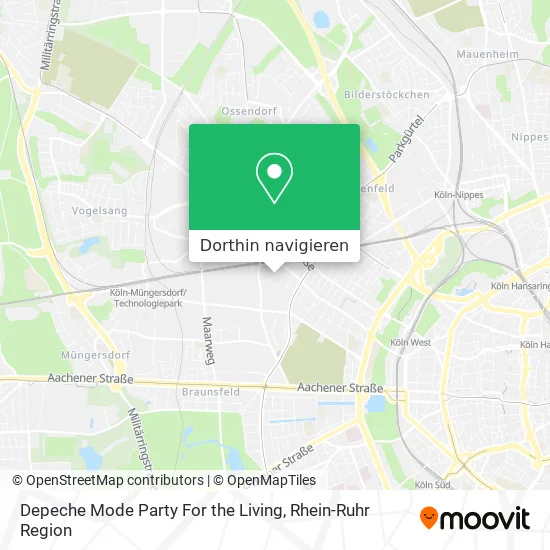 Depeche Mode Party For the Living Karte