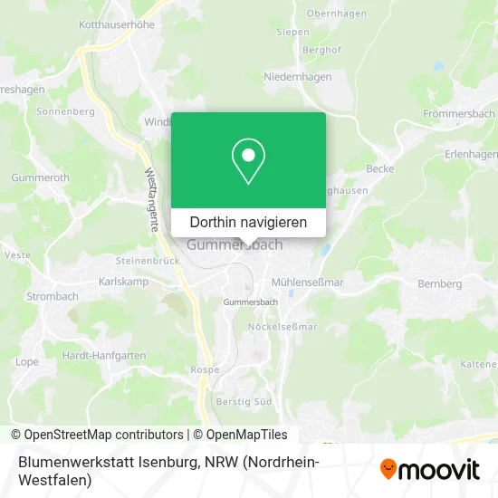 Blumenwerkstatt Isenburg Karte