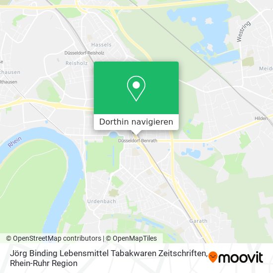 Jörg Binding Lebensmittel Tabakwaren Zeitschriften Karte