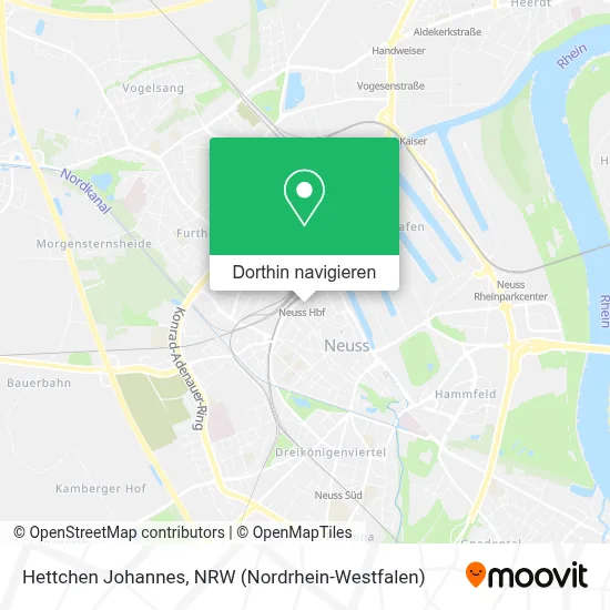 Hettchen Johannes Karte