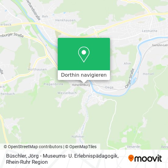 Büschler, Jörg - Museums- U. Erlebnispädagogik Karte
