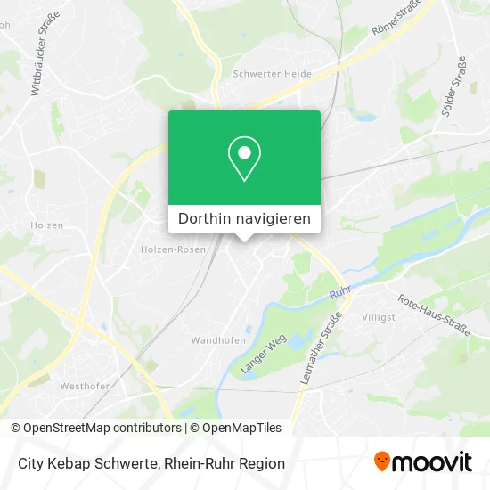 City Kebap Schwerte Karte