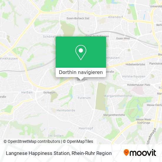 Langnese Happiness Station Karte