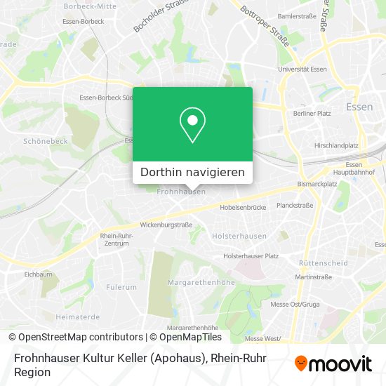 Frohnhauser Kultur Keller (Apohaus) Karte