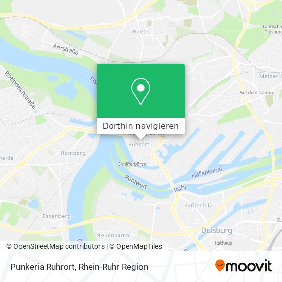 Punkeria Ruhrort Karte