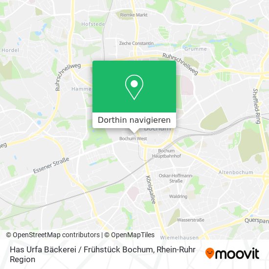 Has Urfa Bäckerei / Frühstück Bochum Karte