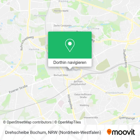 Drehscheibe Bochum Karte