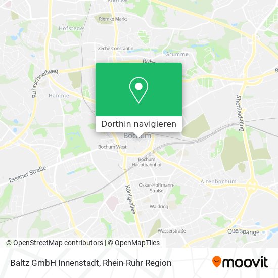 Baltz GmbH Innenstadt Karte