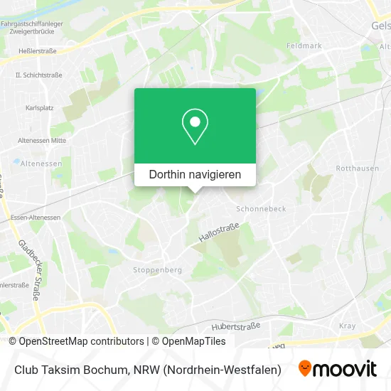 Club Taksim Bochum Karte