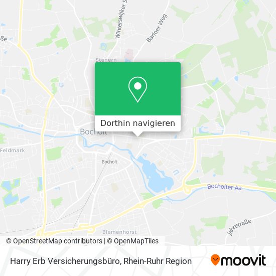 Harry Erb Versicherungsbüro Karte