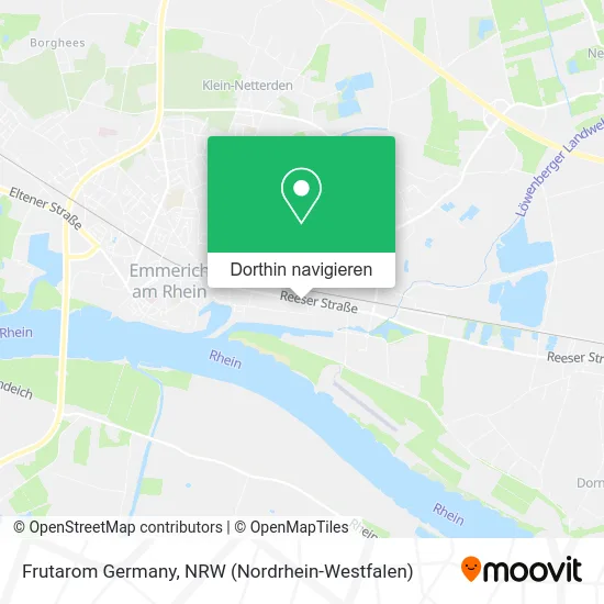 Frutarom Germany Karte