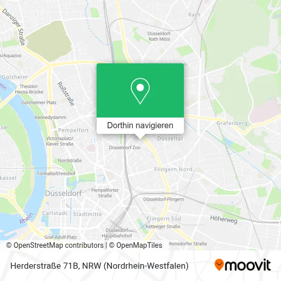 Herderstraße 71B Karte