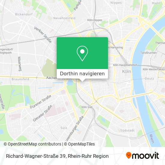 Richard-Wagner-Straße 39 Karte