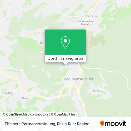 Eifelherz-Partnervermittlung Karte