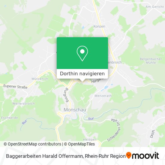 Baggerarbeiten Harald Offermann Karte