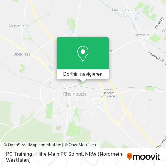 PC Training - Hilfe Mein PC Spinnt Karte