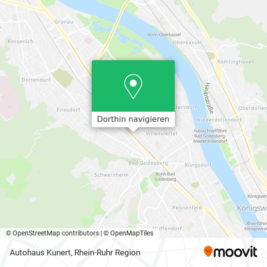 Autohaus Kunert Karte