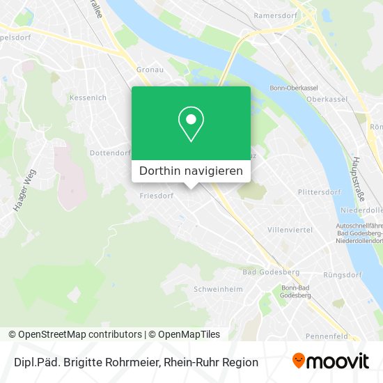 Dipl.Päd. Brigitte Rohrmeier Karte