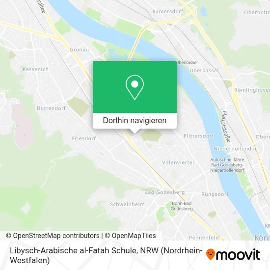 Libysch-Arabische al-Fatah Schule Karte