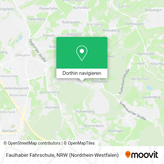 Faulhaber Fahrschule Karte