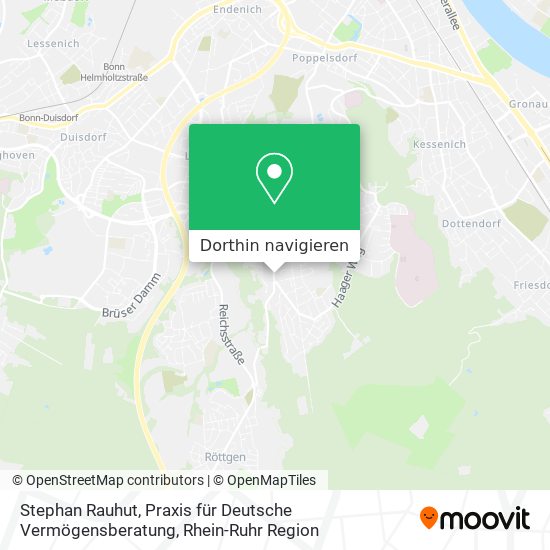Stephan Rauhut, Praxis für Deutsche Vermögensberatung Karte