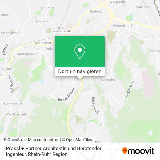 Prössl + Partner Architektin und Beratender Ingenieur Karte