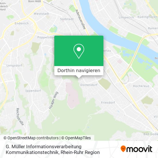 G. Müller Informationsverarbeitung Kommunikationstechnik Karte