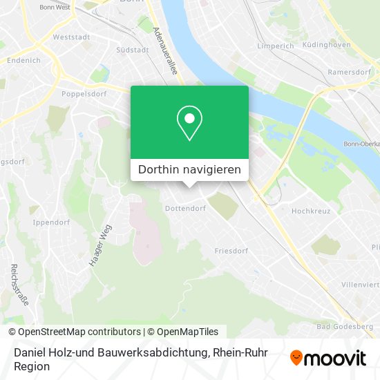 Daniel Holz-und Bauwerksabdichtung Karte