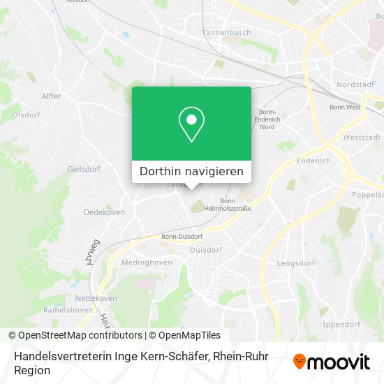 Handelsvertreterin Inge Kern-Schäfer Karte