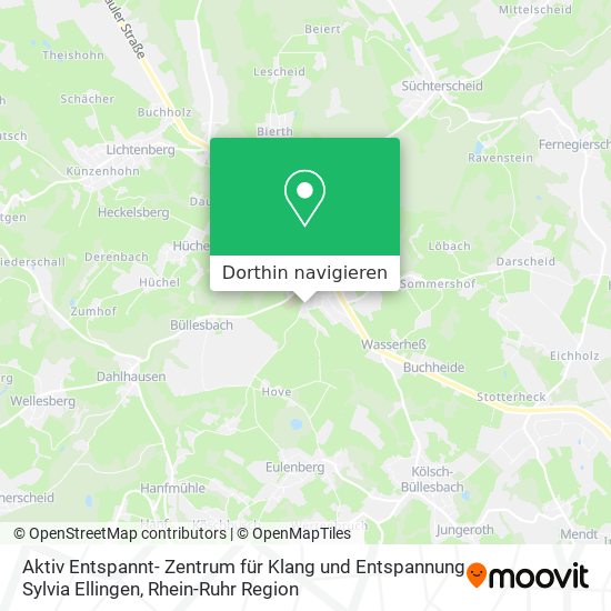 Aktiv Entspannt- Zentrum für Klang und Entspannung Sylvia Ellingen Karte